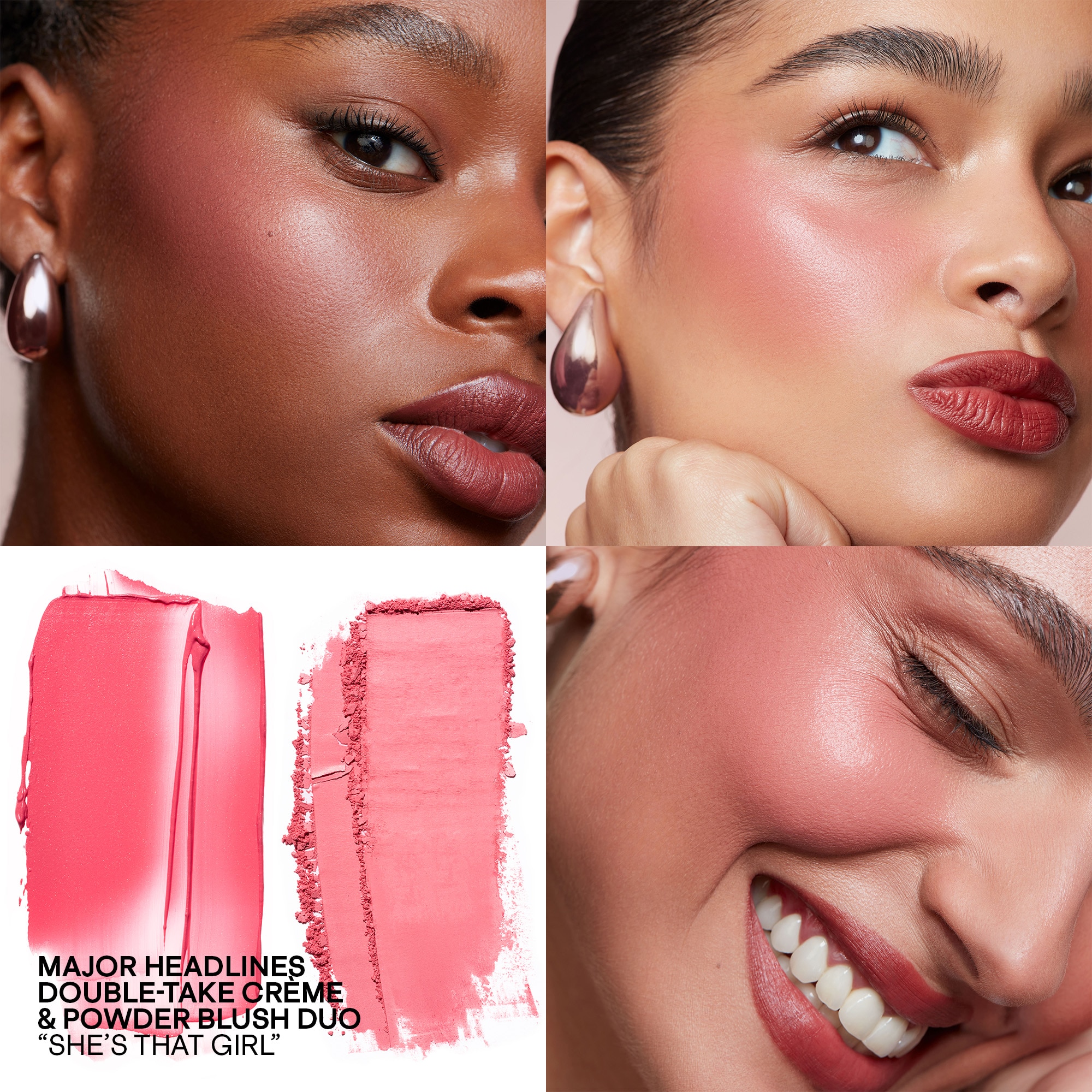 MAJOR HEADLINES DOUBLE-TAKE CRÈME & POWDER BLUSH DUO (DÚO DE RUBOR)